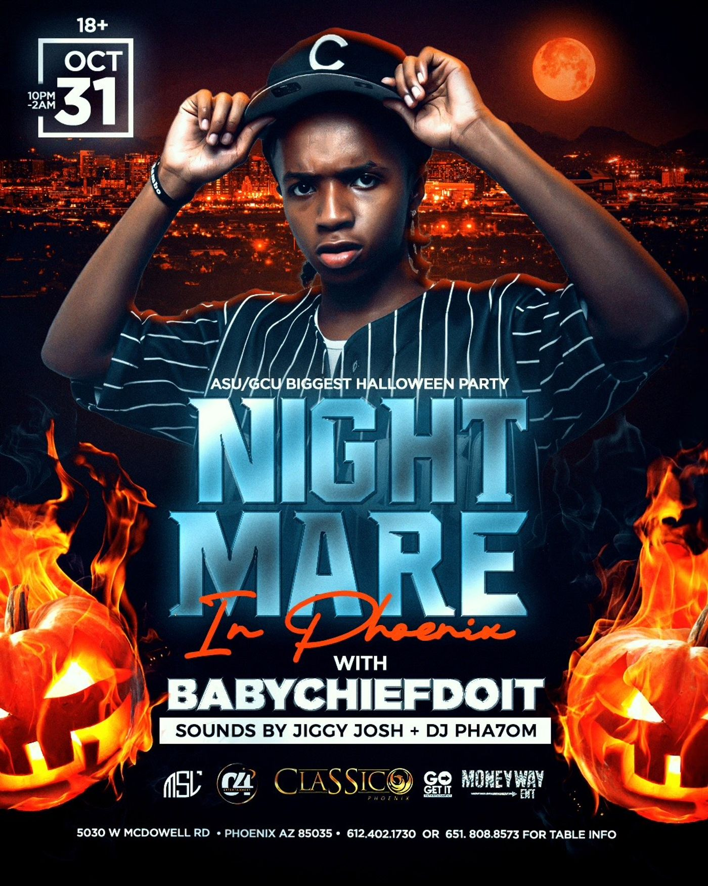 ASU & GCU's BIGGEST 18+ HALLOWEEN PARTY | MoneyWayEntertainment