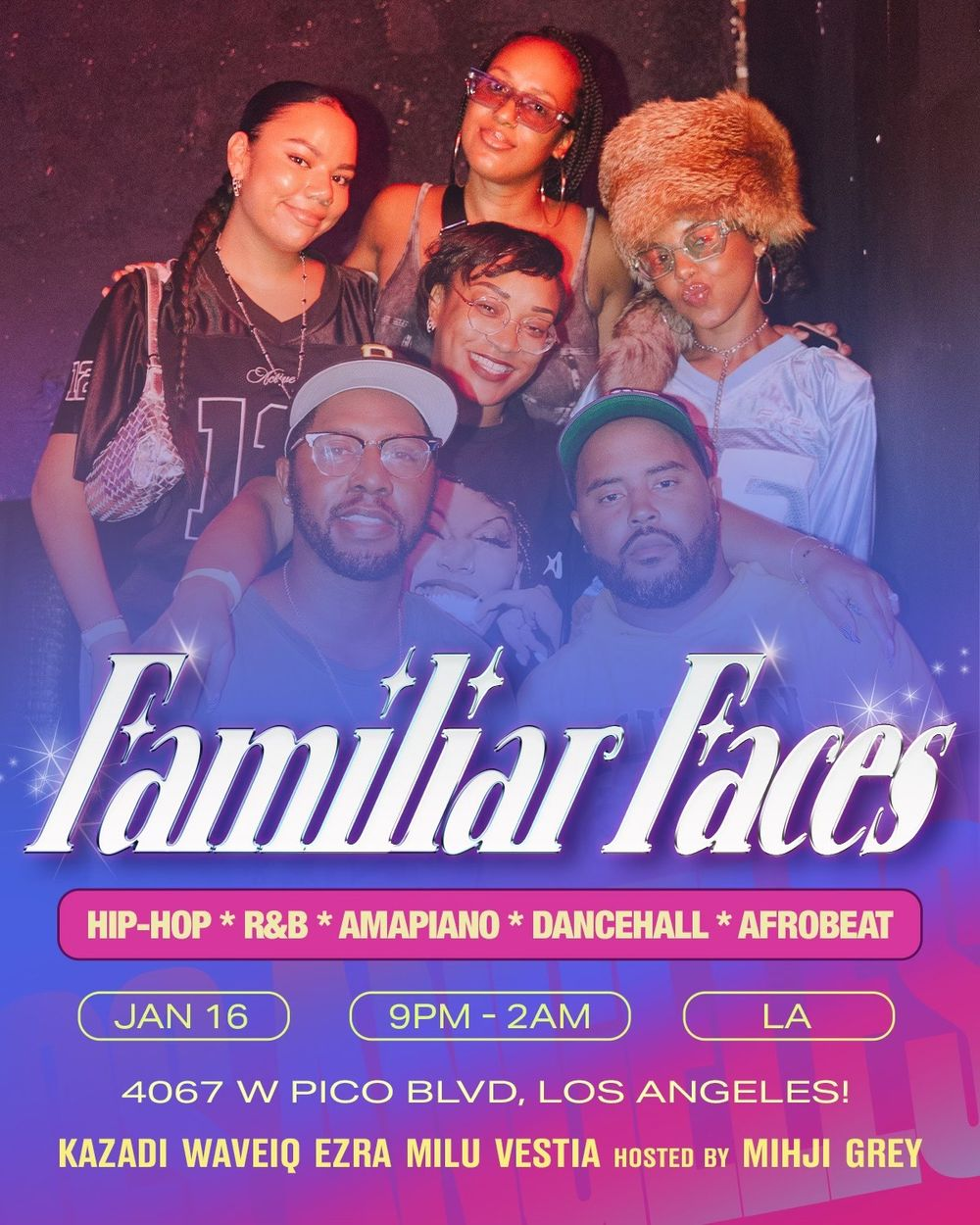 Familiar Faces: LA event image